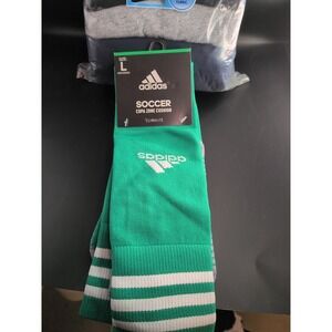 Adidas Copa Zone Cushion IV Soccer Socks Green White OTC Men Size L 5147289D